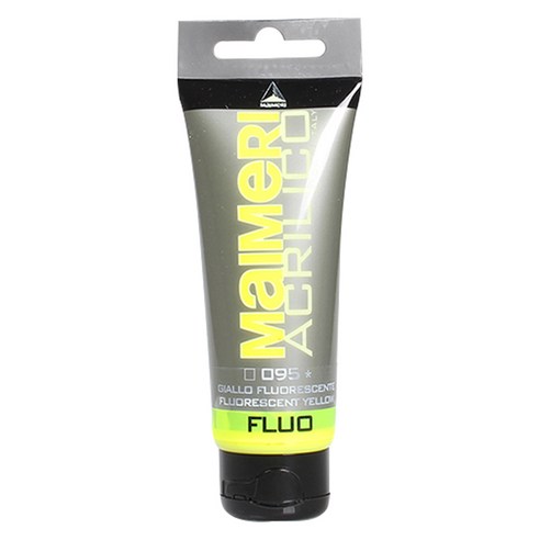 마이메리 아크릴리코 낱색 아크릴물감, 095 AM FLUORESCENT YELLOW, 1개