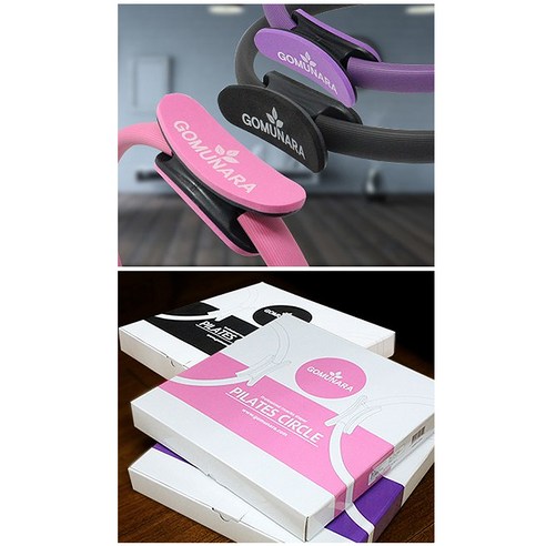 고무나라 필라테스링, 퍼플, 1개