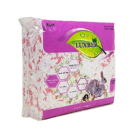 럭스버 소동물 종이베딩 핑크 - 로켓배송, 좋은 선택!