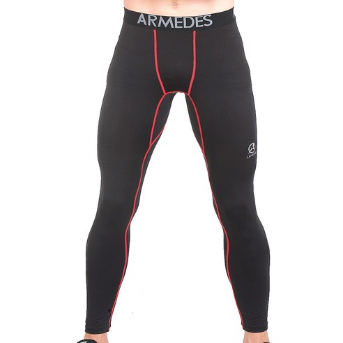 아르메데스 남성용 9부 긴바지 테크핏 언더레이어 P-161