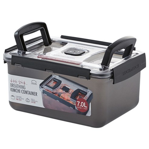 락앤락 숨쉬는 김치통 그레이, 7L, 1개