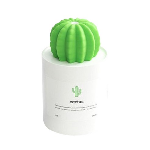 아이엠듀 초음파 선인장 미니 가습기, IMD-HMD-H1(그레이)