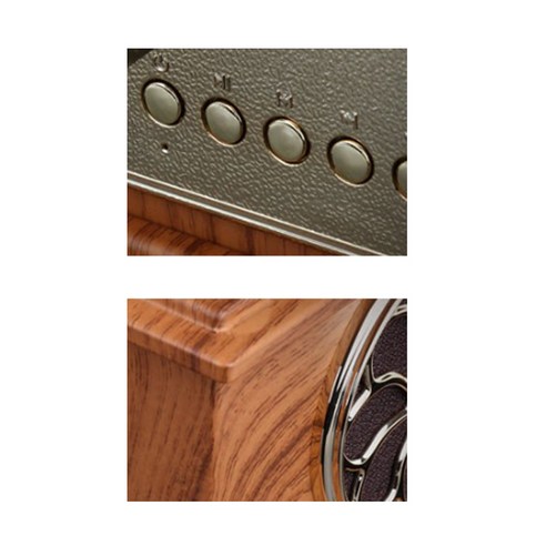 브리츠 프리미엄 블루투스 오디오 스피커, BZ-S2018, 우드