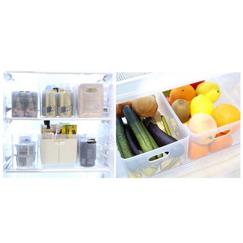 실리쿡 국산 하프 트레이 5p, 반투명, 1세트