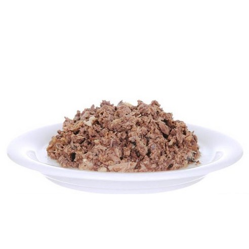 LOVeat 레드라벨 고양이 간식캔, 혼합맛(흰살참치/연어), 160g, 24개