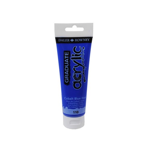 델러로니 아크릴물감 006 믹싱화이트, 120ml 110CobaltBlueHue, 1