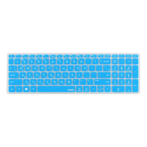 파인피아/HP 파빌리온 17-GXXX 시리즈 파빌리온 17-G119NR 키스킨, 블루, 1개