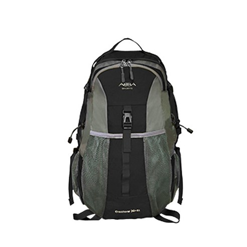 아바 프리미엄 등산배낭 30+5L 머스타드 35L, 블랙