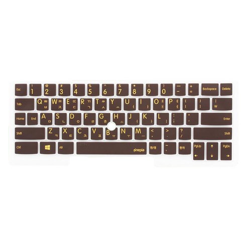파인피아/레노버 X1-Carbon 20A7 X1-Carbon Touch 20A7 키스킨 파인피아/레노버 X1-Carbon 20A7 X1-Carbon Touch 20A7 키스킨, 초코렛, 1개