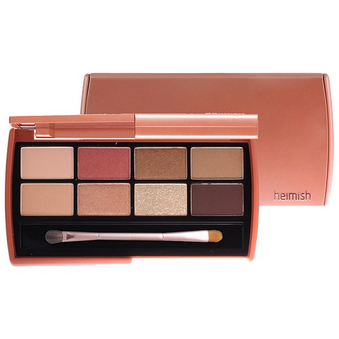 헤이미쉬 데일리즘 아이 팔레트 7.5g, 브릭브라운, 1개