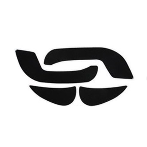 이모션 베이직 검정원단 화이트테두리 도어커버, 현대, 올뉴투싼