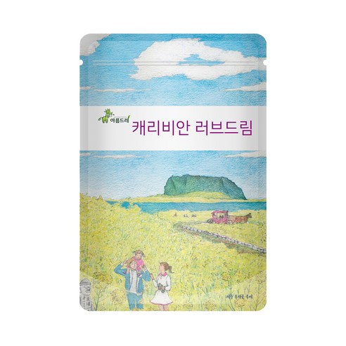 아름드레 삼각 티백 허브 차, 1.5g, 25개, 캐리비안 러브 드림