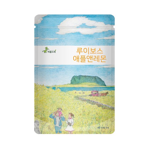 아름드레 삼각 티백 허브 차, 1.5g, 25개, 루이보스 애플 앤 레몬
