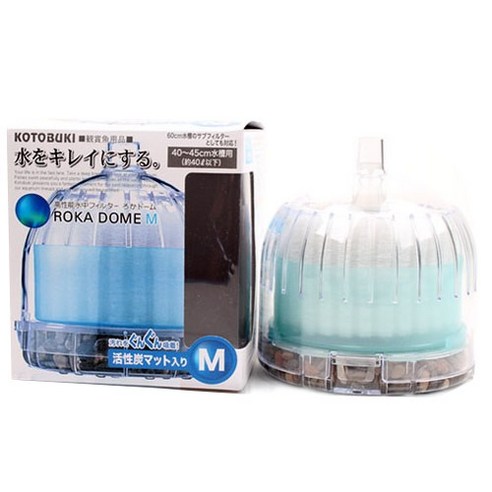 거북이집똥기 고토부키 로카돔 단지여과기 M, 1개 Best Top5