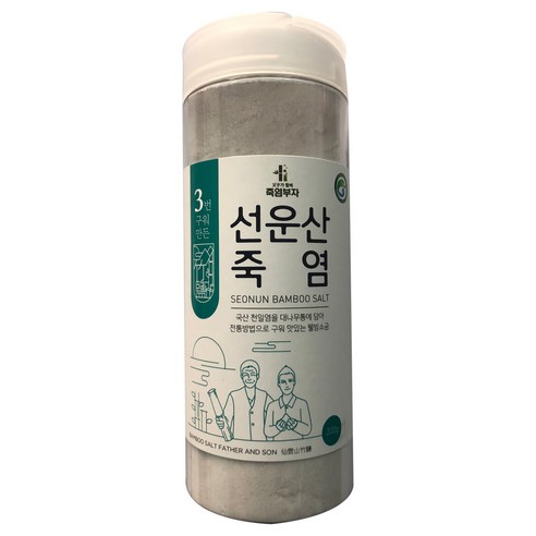 죽염부자 3번 구워만든 선운산죽염, 200g, 1개