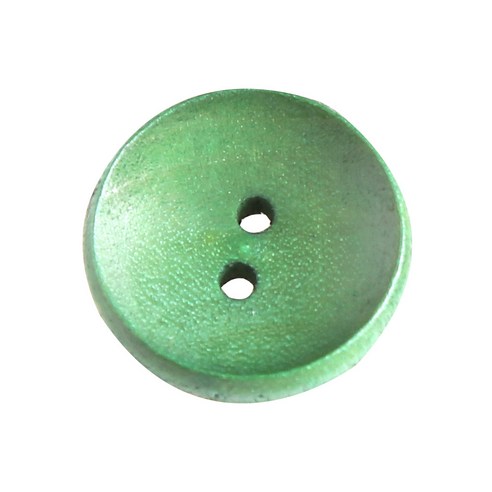 HR빅버튼 나무단추 캔디 13mm, 그린, 4개입