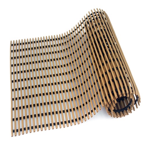 월광매트 고급형 미끄럼방지 매트 120 x 100 cm, 나무색, 1개