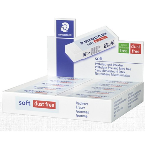 스테들러 소프트 지우개: 부드럽게 지우고 깔끔하게 마무리!