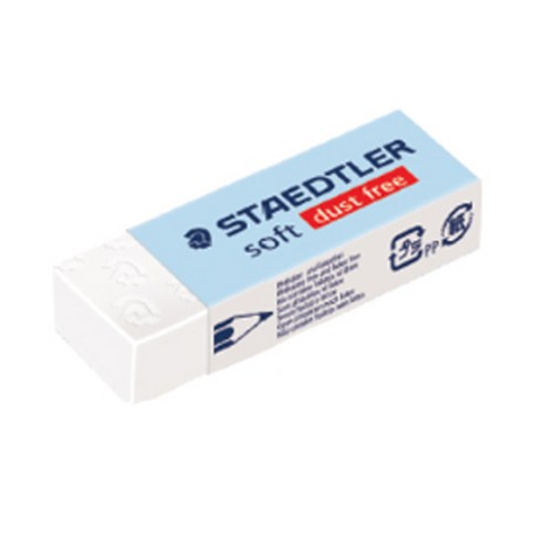 스테들러 소프트 지우개: 부드럽게 지우고 깔끔하게 마무리!