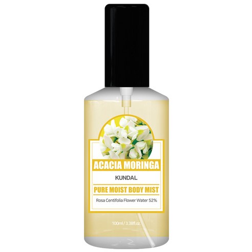 쿤달 퓨어 바디미스트 아카시아모링가, 100ml, 1개
