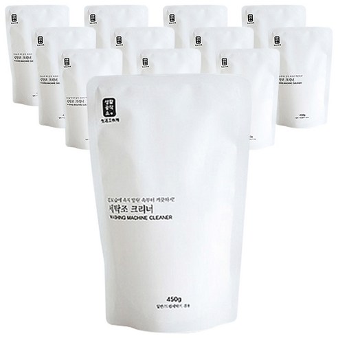 생활공작소 세탁조 크리너, 450g, 12개입