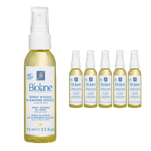 비올란 베이비 스위트 아몬드 오일 스프레이, 75ml, 6개