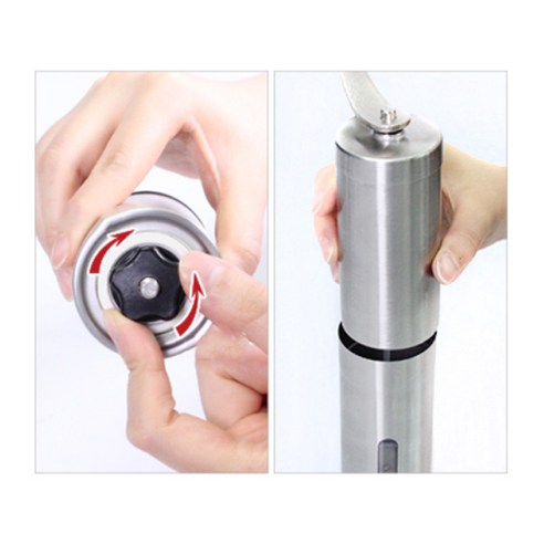 깔끔하고 편리한 커피 추출을 위한 Caferia 세라믹날 커피밀