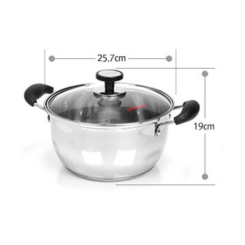 키친아트 아티스트 양수냄비, 24cm, 1개 
