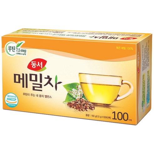 동서 메밀차, 1개