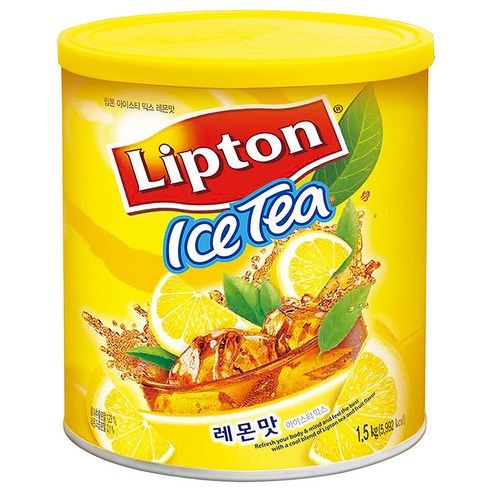 립톤 아이스티 분말, 1.5kg, 1개, 레몬맛
