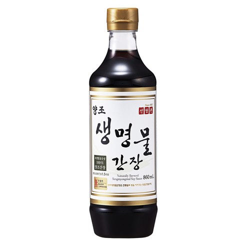 신앙촌 양조 생명물간장, 860ml, 1개