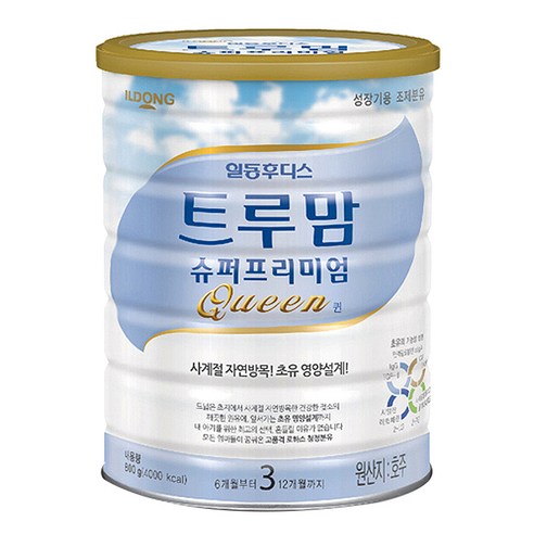일동후디스 트루맘 슈퍼프리미엄 퀸 3단계 800g, 1개
