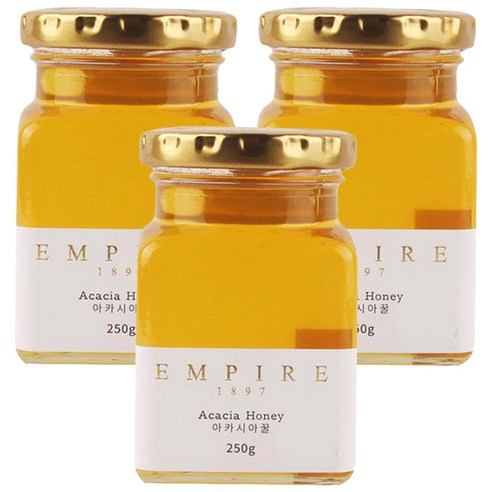 Empire 1897 아카시아꿀, 250g, 3개