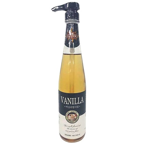 엘파소 바닐라향 시럽, 500ml, 2개