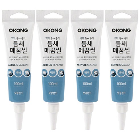 오공 틈새메꿈씰 100ml, 4개입
