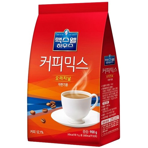 맥스웰하우스 오리지날 커피믹스 자판기용, 900g, 1개입, 1개