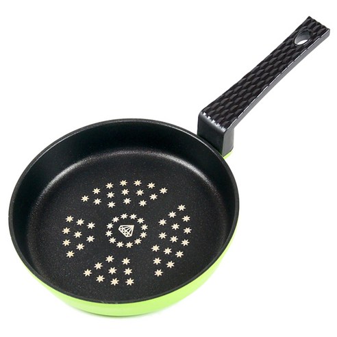 키친아트 다이아몬드 에그팬, 16 cm, 1개