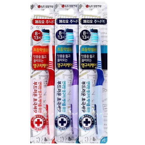 페리오키즈 어린이 칫솔 4단계, 랜덤 발송, 10개입