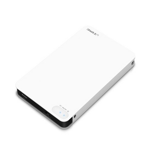 ipTIME HDD3225 외장하드, 250GB, 화이트