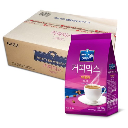 향긋한 헤이즐넛 향과 탁월한 맛의 맥스웰하우스 커피믹스
