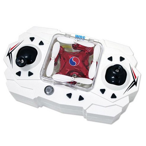 드론  WDS 12 미니 쿼드콥터 드론, 레드