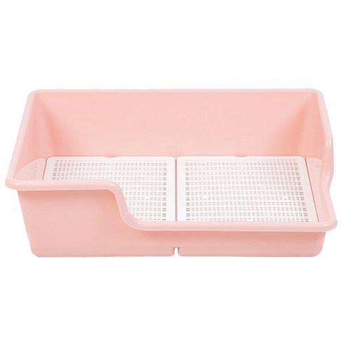 딩동펫 강아지 배변판, 핑크, 1개