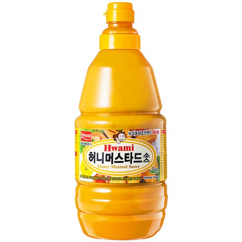 화미 허니 머스타드 소스, 2kg, 1개