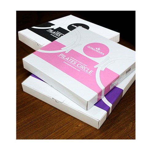 고무나라 필라테스 링, 블랙, 1개