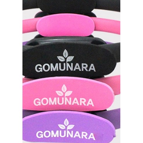 고무나라 필라테스 링, 블랙, 1개