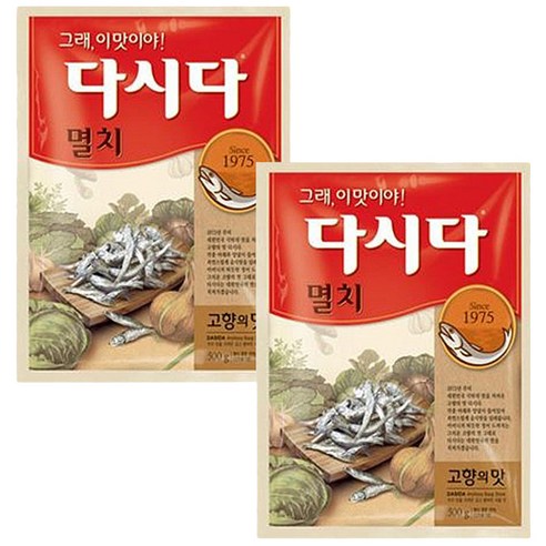 멸치 다시다, 500g, 2개