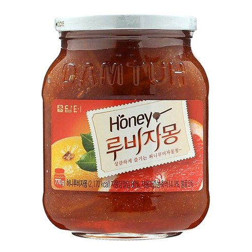담터 허니 루비자몽 액상차, 770g, 1개입, 1개