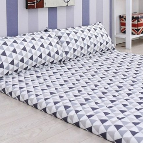 베드넷퍼니쳐 라텍스 매트 커버 Q (150 x 200 x 5cm) 북유럽네이비