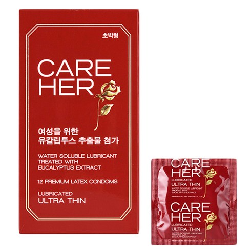 케어허 콘돔, 12개입, 1개