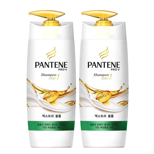 팬틴 프로브이 엑스트라 볼륨 샴푸, 500ml, 2개